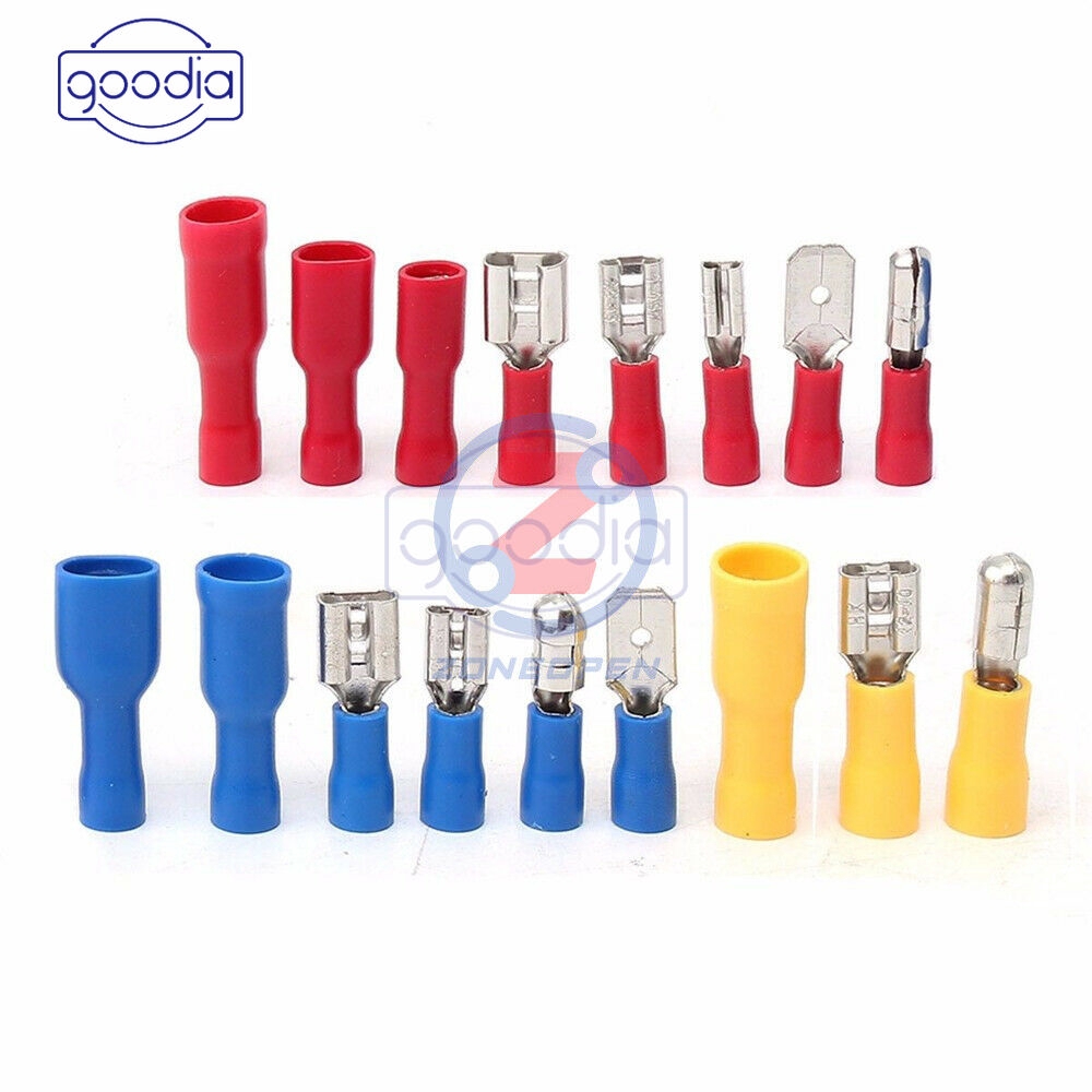 [IN STOCK/COD] 280PCS Assorted Crimp Spade Terminal Insulated Electrical Wire Connector Kit Set