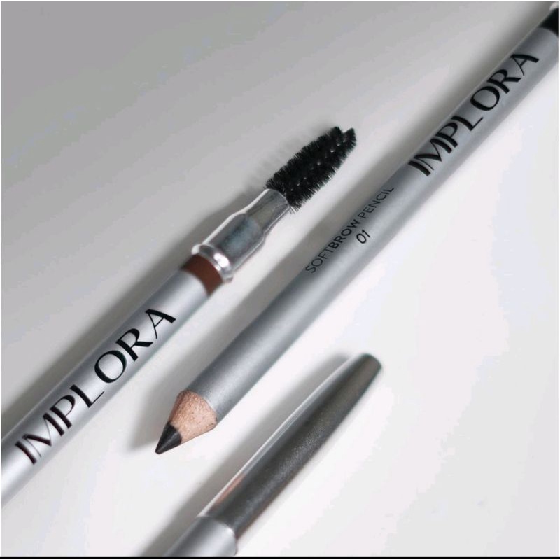 IMPLORA SOFT EYEBROW PENCIL PENSIL ALIS DARK BROWN