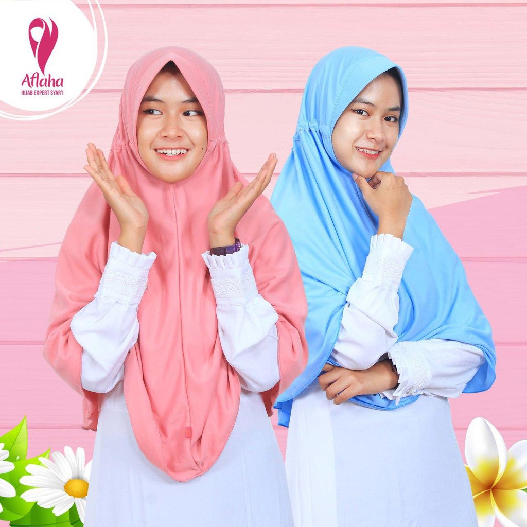 JILBAB KAOS SERIA - Serut Tali Aflaha