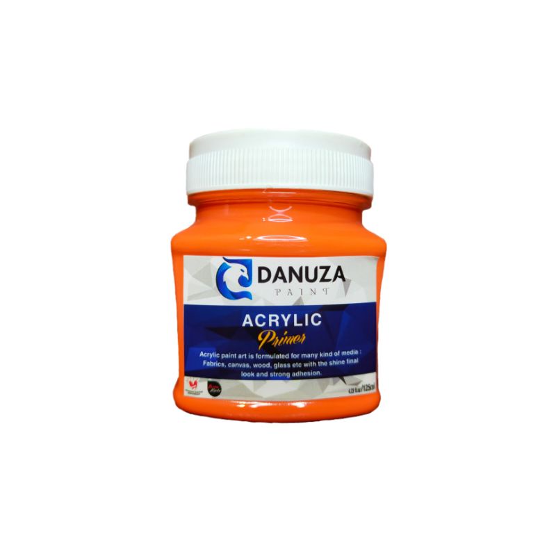 

Cat Lukis Danuza Orange Acrylic Primer Paint 125 ml