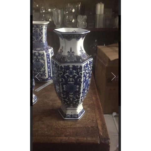 vas keramik import china original /vas bunga asli
