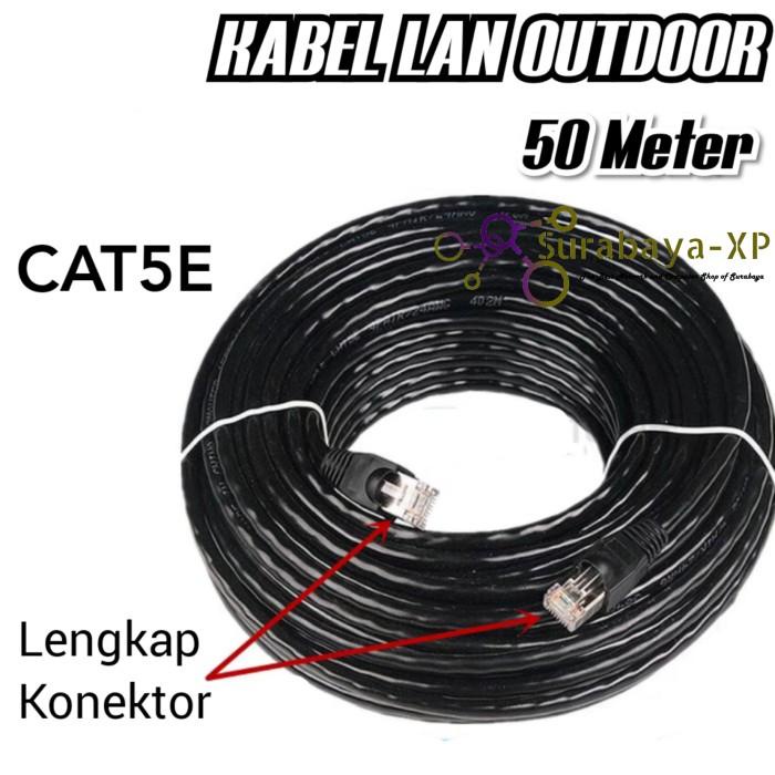 Kabel Lan 50M Utp Stp Cat5E 50 M 50 Meter 50Meter Ftp Outdoor Izinet