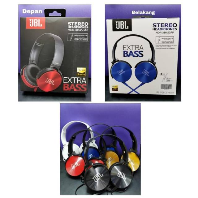 Headphone  stereo MDR-XB450ap EXTRABASS