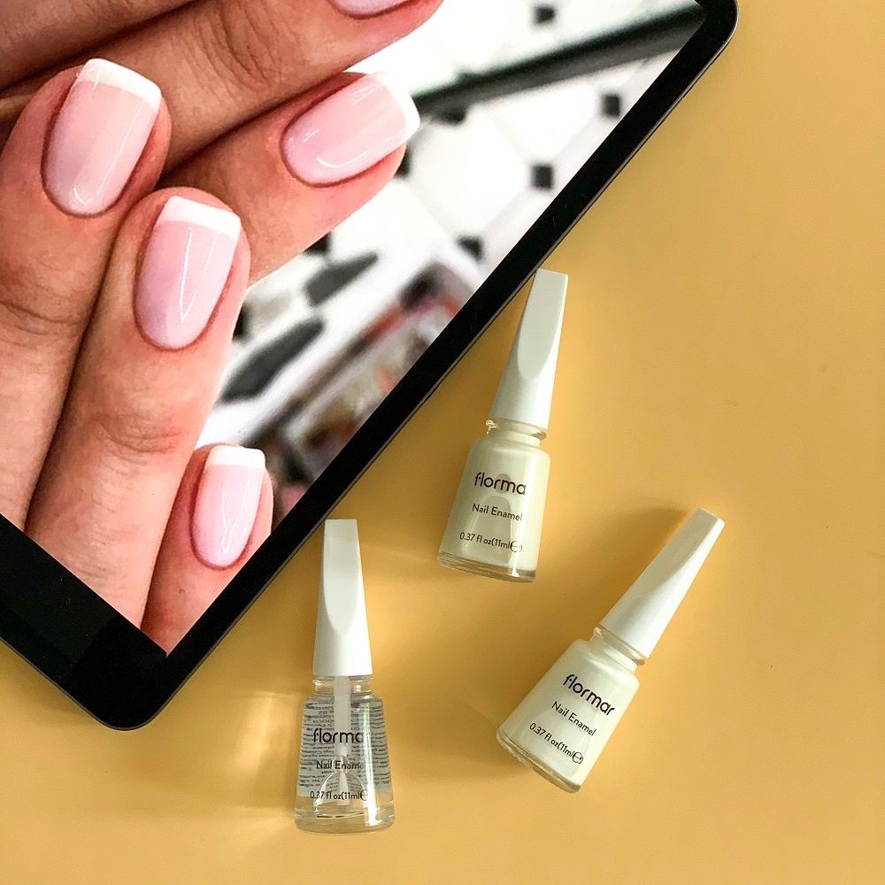 KUTEK FRENCH LOOK MANICURE ~ Kutek Flormar / Kutek Halal / Kutek Bening / Kutek Putih