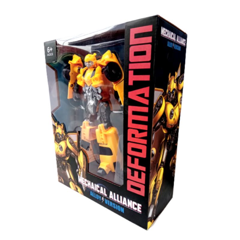 2 Robot Transformers Bumblebee VW  &amp; Camaro METAL ALLOY 2in1 BESAR 19CM