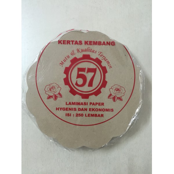 

Kertas Nasi Alas Bakul (Isi 250 Lembar) Best Quality