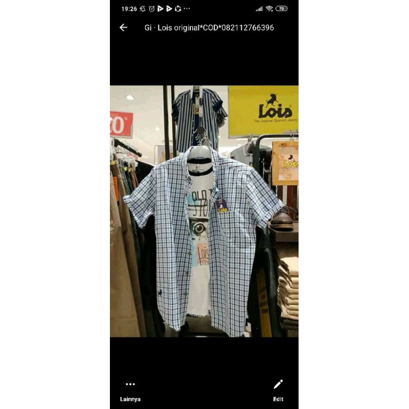 Lois original kemeja
