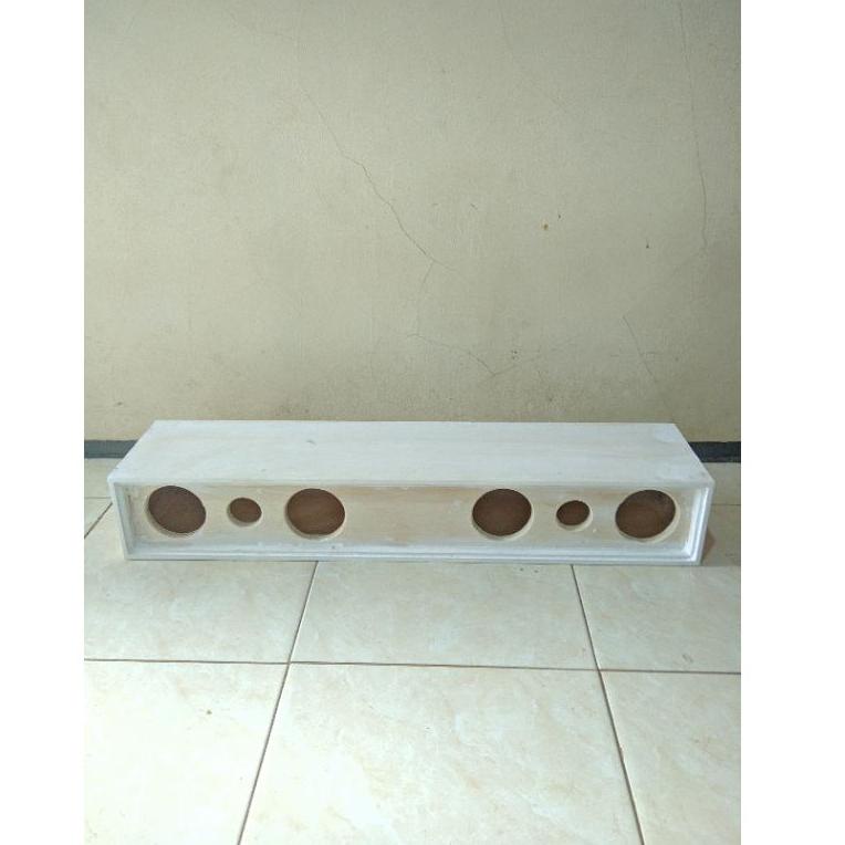 Box Speaker soundbar 3 atau 4 atau 6 inch + 2 tweeter 2 inch G55S