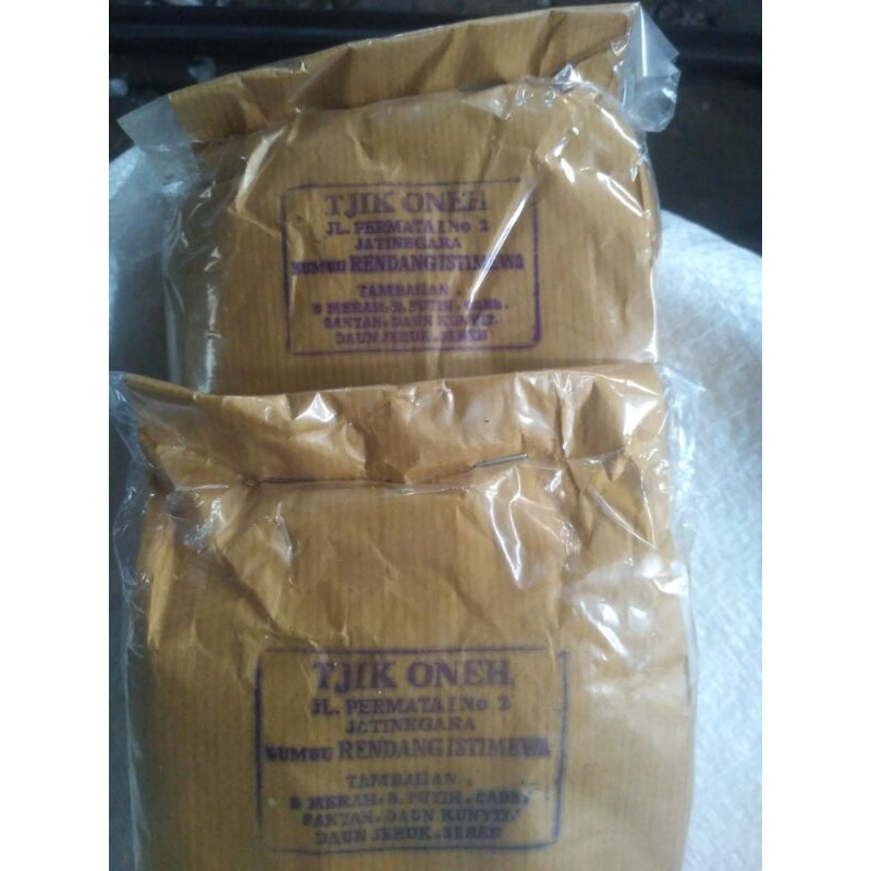 

Bumbu rendang tjik oneh bumbu rendang tjik oneh original cik oneh rendang 250gr