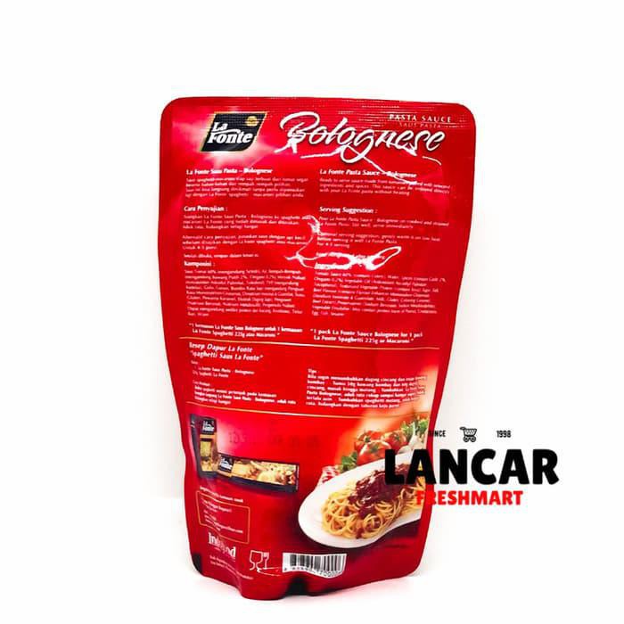 LA FONTE SAUS BOLOGNESE 315GR