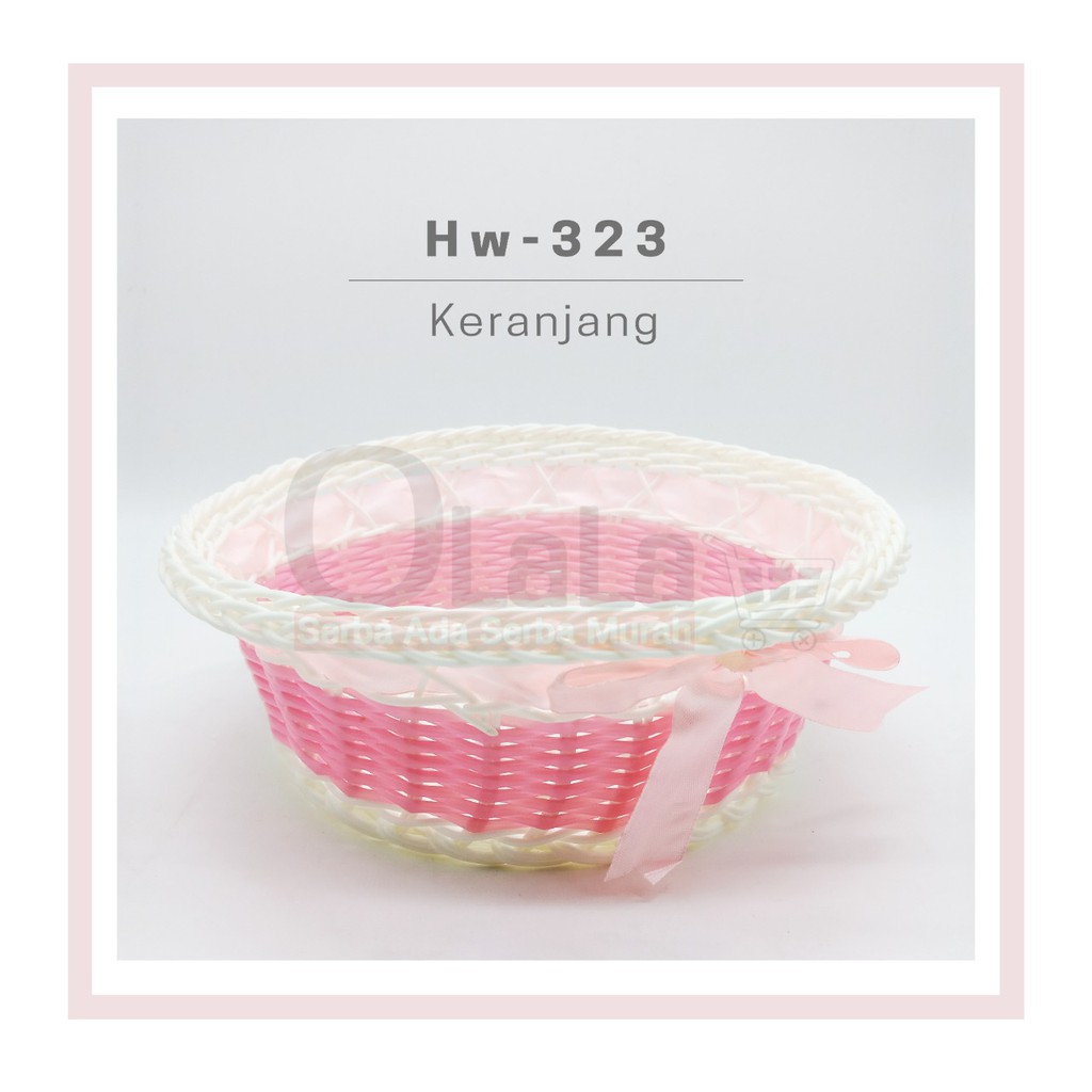 KERANJANG ROTAN - KERANJANG PARCEL - HW-323