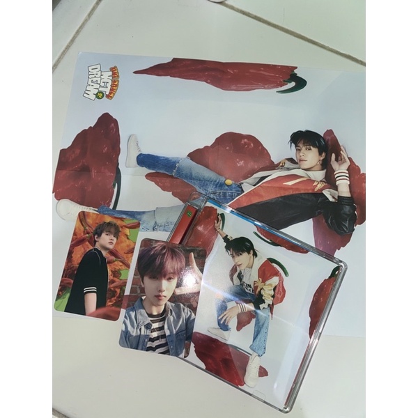 Hot Sauce Jewel Case Jeno Cover AR selca Jisung