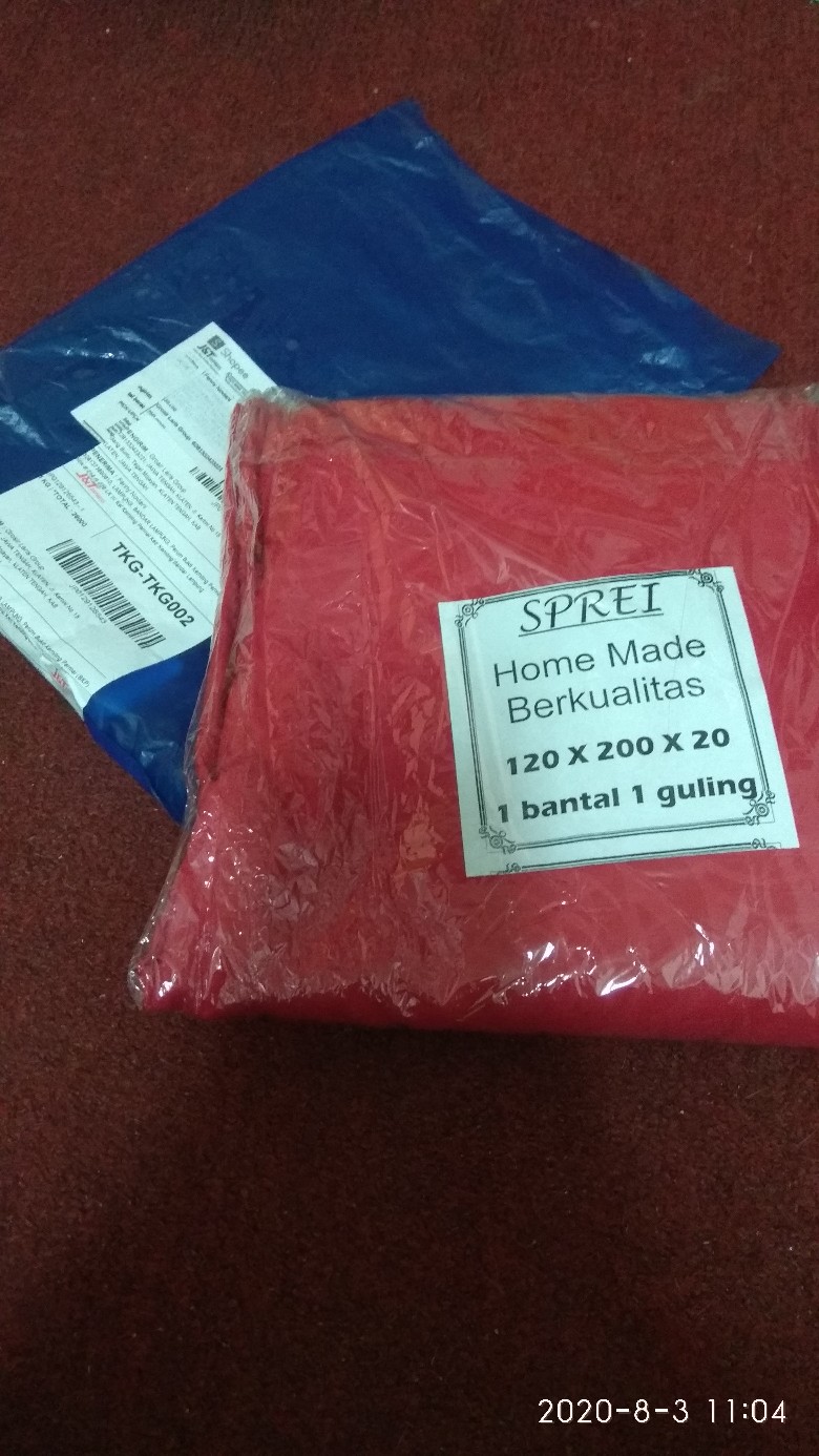 Sprei Embos Polos 120 160 180 Sprei Homemade