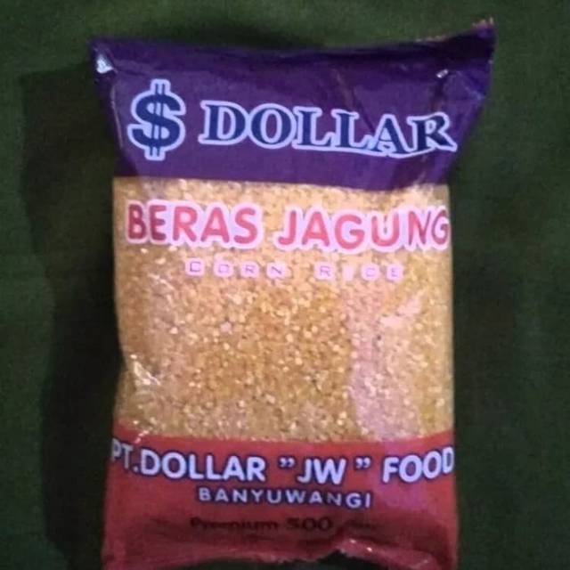 

Beras Jagung DOLLAR TERMURAH 500Gram