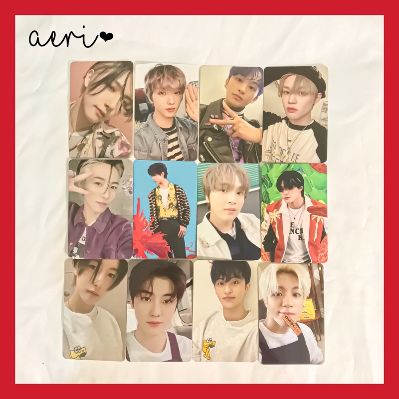 PRINTILAN PHOTOCARD OFFICIAL NCT DREAM HOT SAUCE