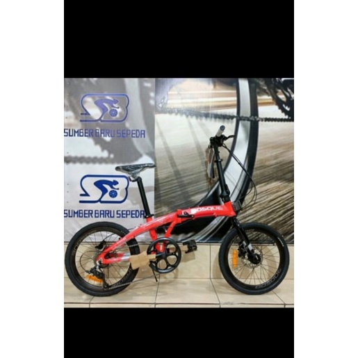 Sepeda Lipat Element  Ecosmo Bosque 20inch
