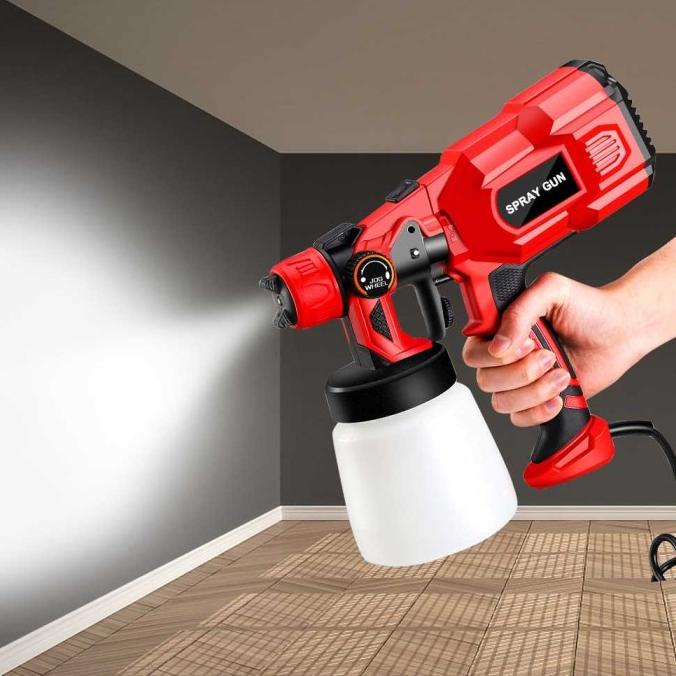 Pistol Semprot Cat Tembok Rumah Air Spray Gun 550W Alat Cat Dinding Termurah