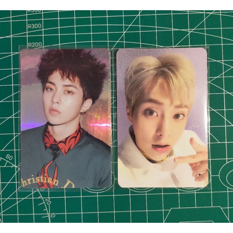 Official Photocard XIUMIN EXO; Xiumin hologram standee dmumt, xiumin blooming day, xiumin universe(b