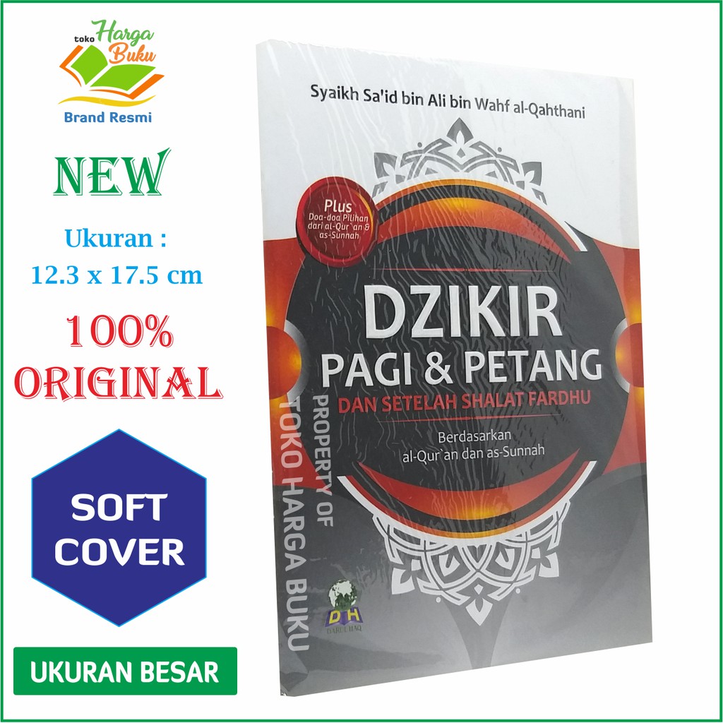 Dzikir Pagi Dan Petang Ukuran Besar - Dh