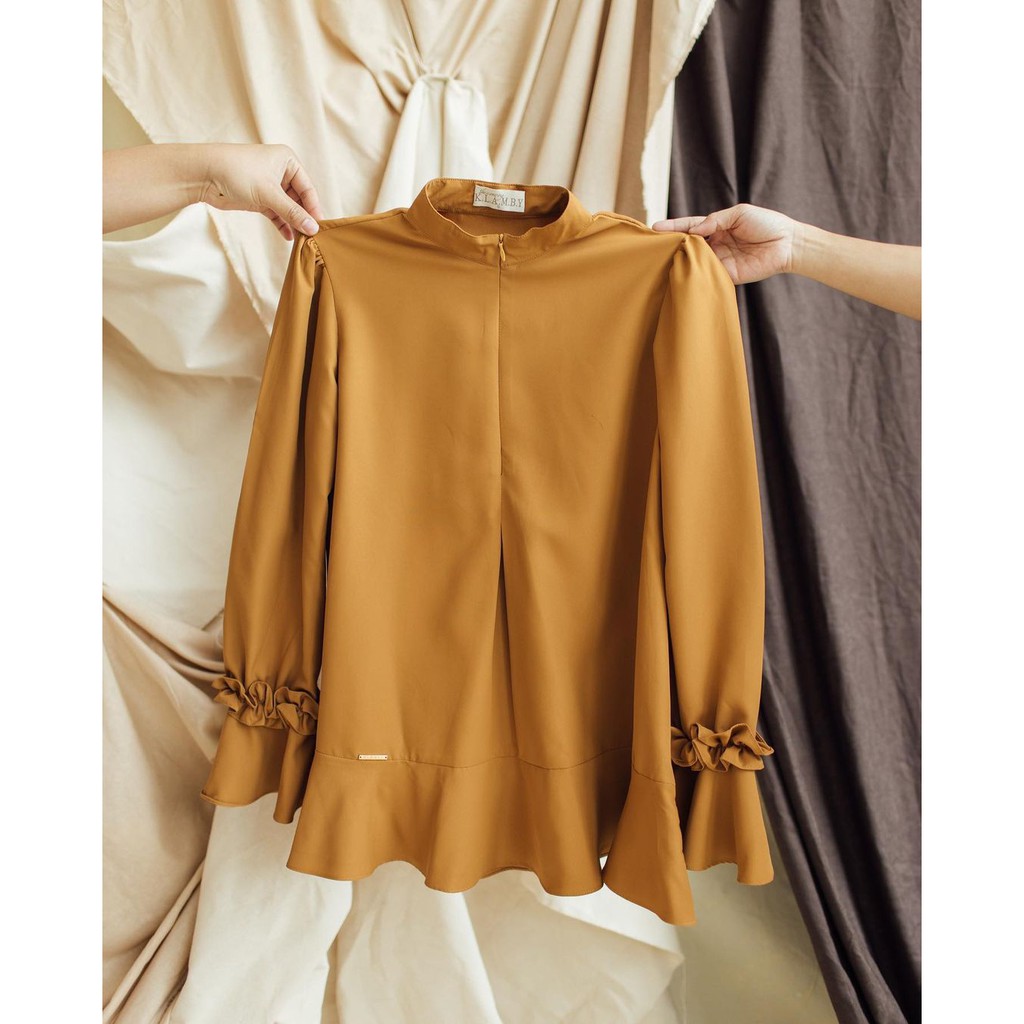 KATLINA BASIC TOP BLOUSE WANITA-3