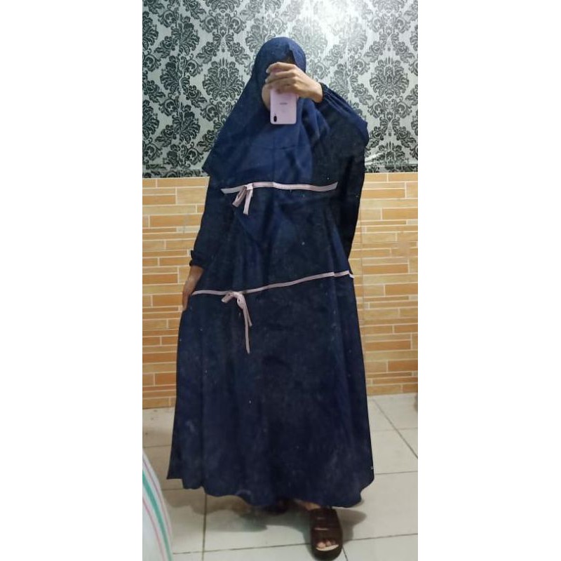 set hijab ity crepe humaira