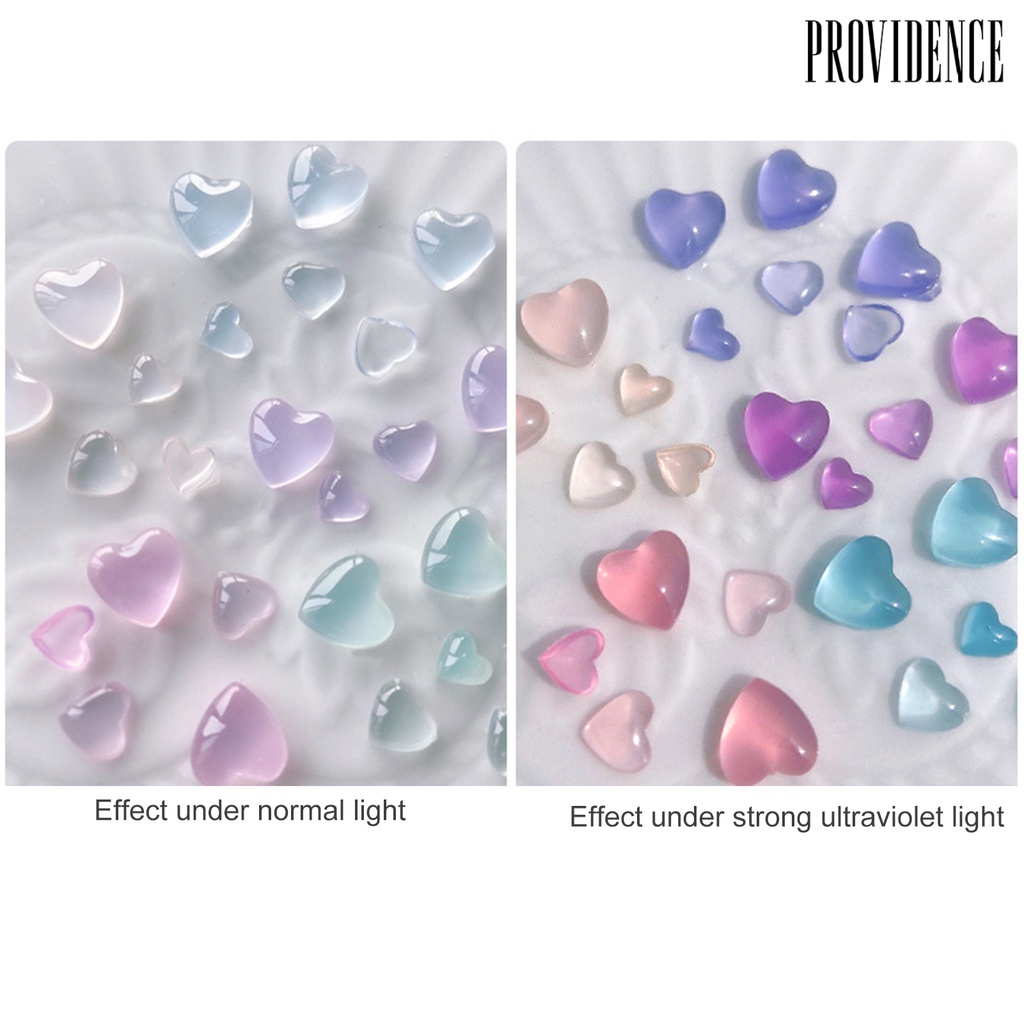 1 Kotak Ornamen Kuku 3D Bahan Resin Warna Cerah Untuk Dekorasi Manicure Wanita