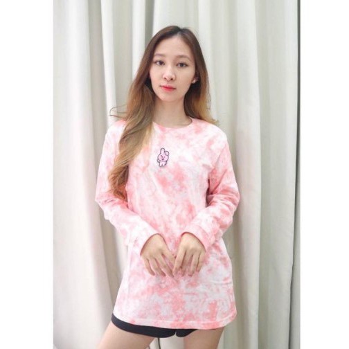 iseven p LONGSLEEVE TIE DYE KARAKTER KARTUN