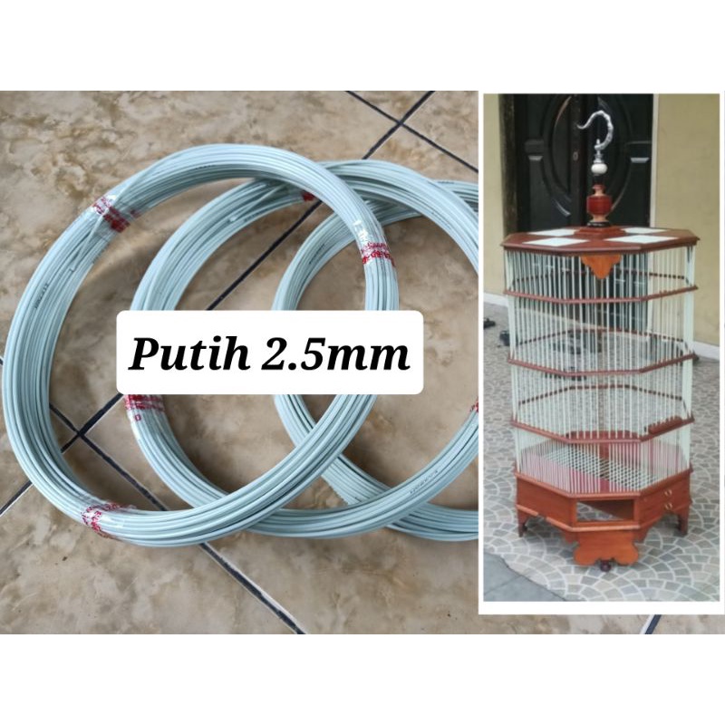 Jual ruji fiber 2.5mm untuk kandang, dongdang, layangan dll