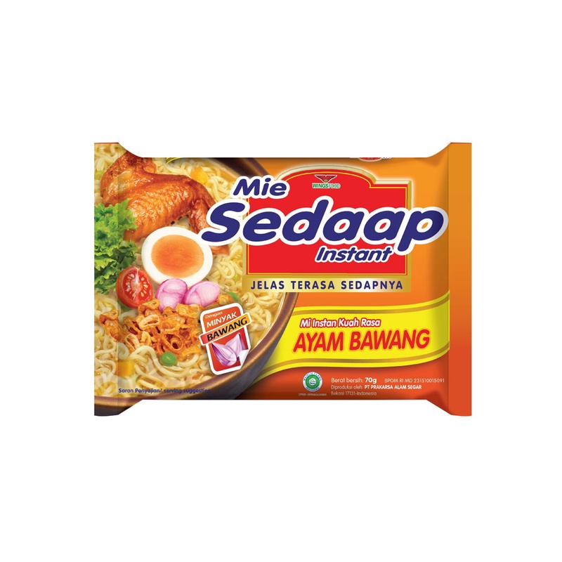 

Mie Sedaap Mie Kuah Instan Rasa Ayam Bawang