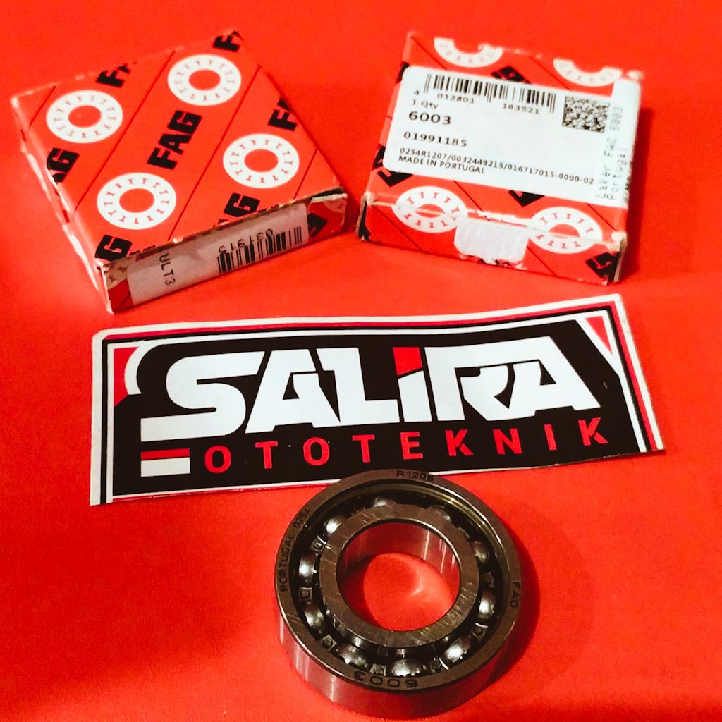 Ball Bearing Laher Laker Klahar Klaher Klaker FAG Portugal 6003 Made In Portugal