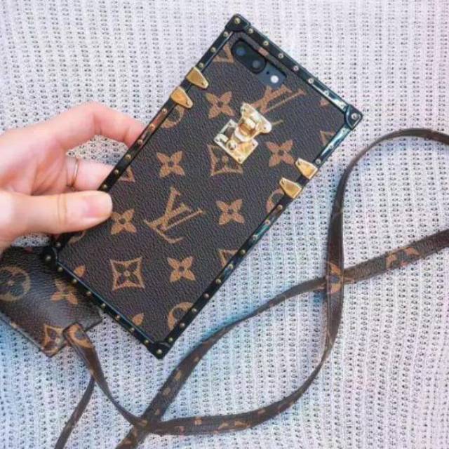 Case oppo LV petite Malle Monogram F1S , F5 , F7 , F9 , A3S ,A5S , A7 ,F11