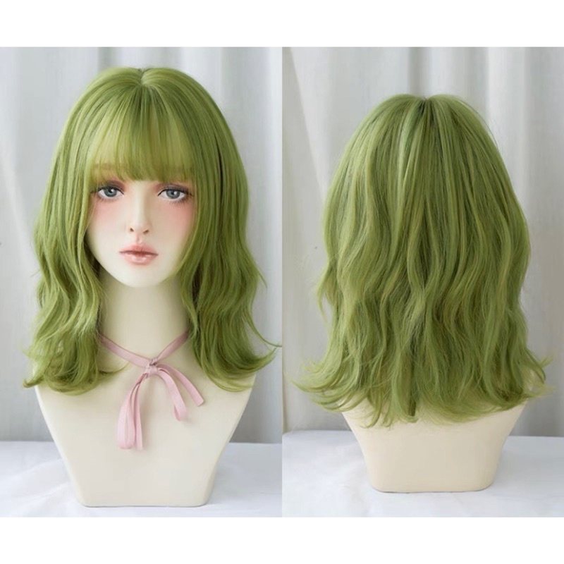 H6132 full wig korean style mermaid wave 40 cm