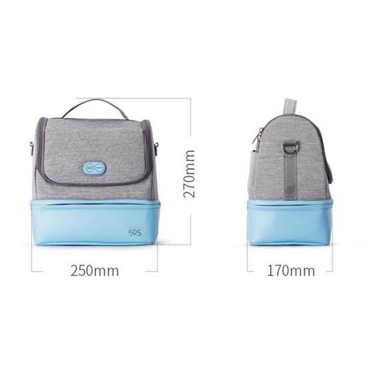 [PROMO] 59S UVC LED Sterilization Mommy Bag Blue