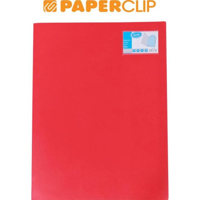 

Display Books / Clear Holder Bantex 3163 A3 20 09 Red Terlaris