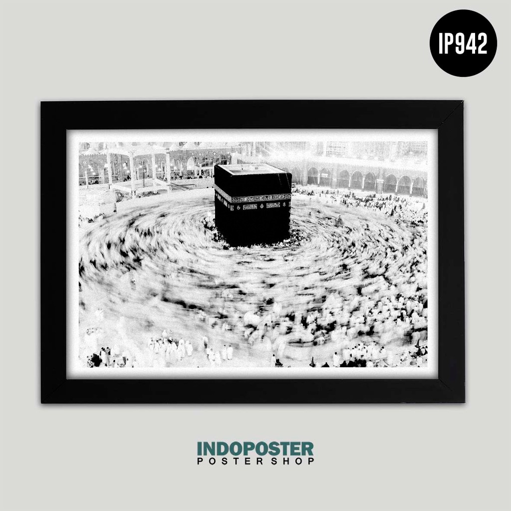 Poster Islami Kabah Masjidil Haram