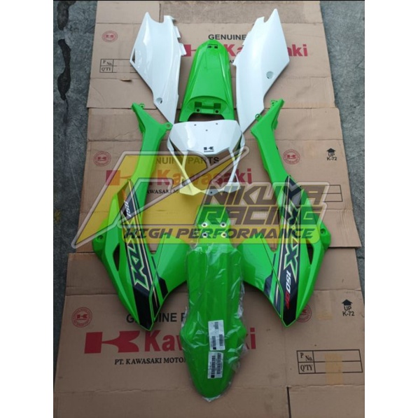 Body bodi fullset kawasaki klx150bf dtracker hijau original