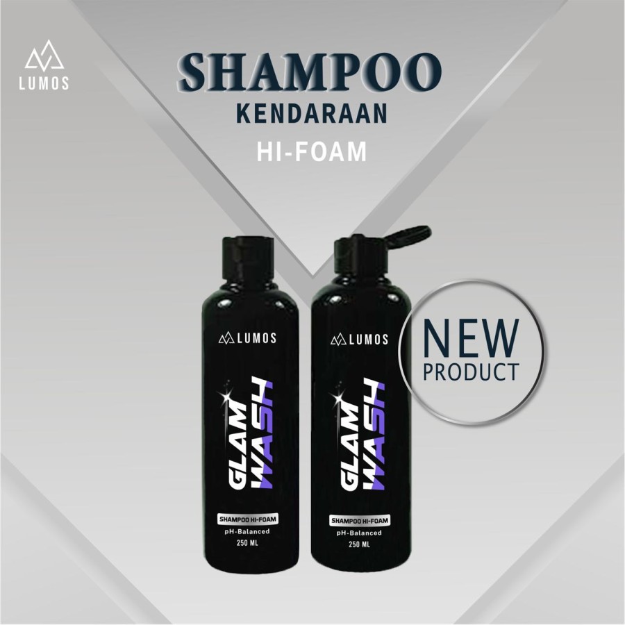 LUMOS PREMIUM SHAMPOO KENDARAAN MOBIL MOTOR HI-FOAM 250 ML