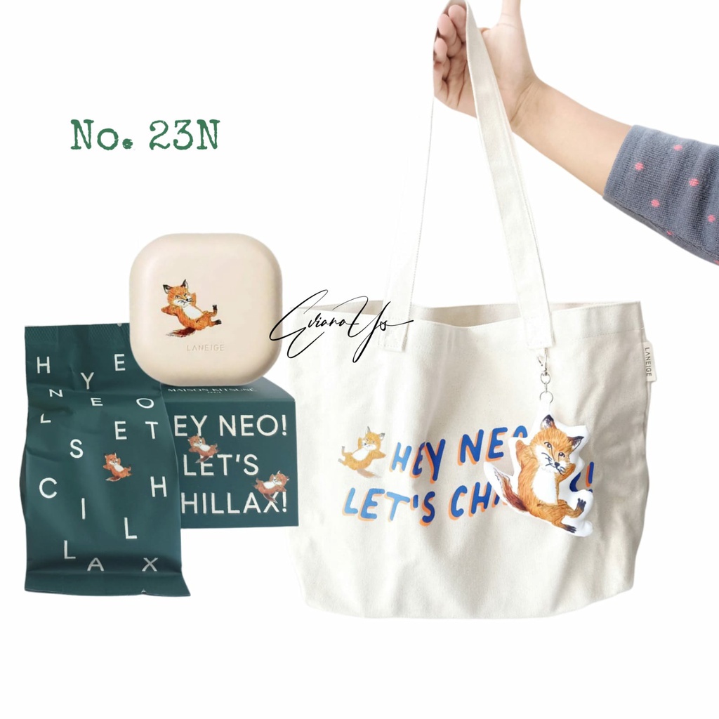 Laneige Neo Cushion Maison Kitsune With Totebag [SET]