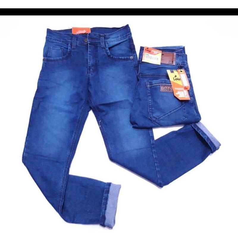 

Celana jeans panjang pria model strech atau pensil