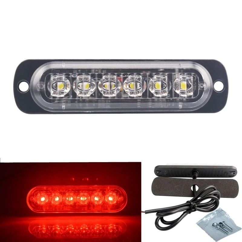 Lampu Belakang / Rem / Sein 6-led Untuk Mobil