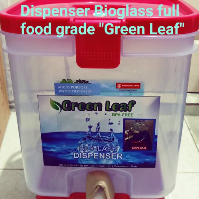 

dispenser Bi0glass full food grade