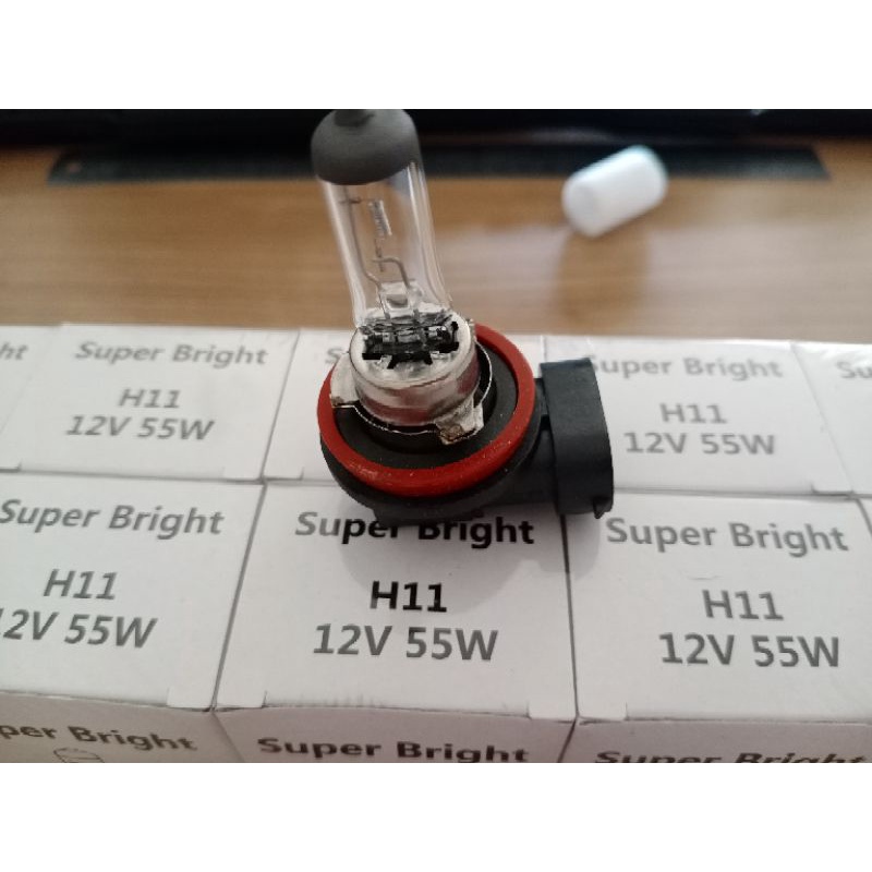 Bohlam Super Bright H11 12V 55W Merek Random