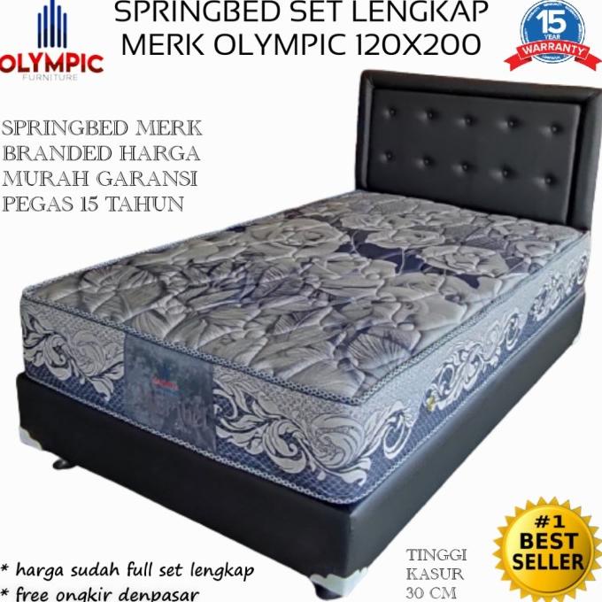 Silahkan Order] Springbed set Lengkap Merk Olympic type Meribel 120 Divan oscar