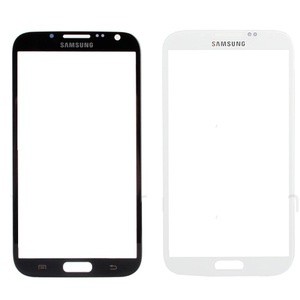 KACA DEPAN / KACA LCD SAMSUNG GALAXY NOTE 2 WHITE AND BLACK GT N7100 GTN 700