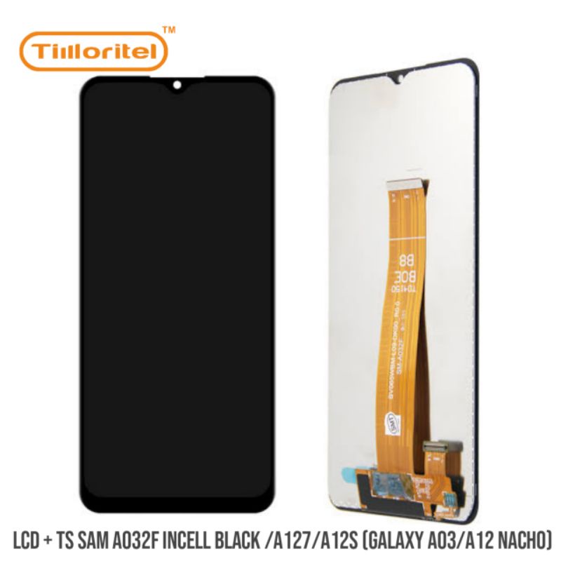 LCD + TS SAM A032F INCELL BLACK /A127/A12S (GALAXY A03/A12 NACHO)