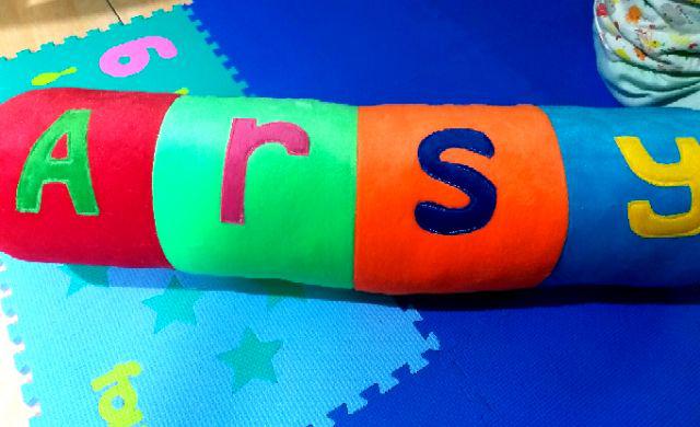 Guling Nama Velboa Murah 60cm