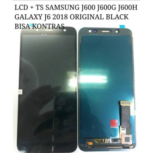 LCD FULLSET TOUCHSCREEN SAMSUNG J600 J600H J600G J6 2018 KONTRAS