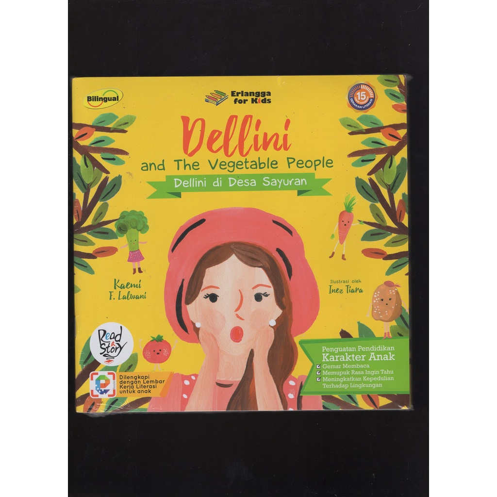 

BUKU DELLINI AND THE VEGETABLE PEOPLE ERLANGGA FOR KIDS