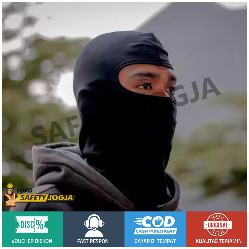 Masker Pembalap / Masker Mulut / Masker Sarung Kepala BALACLAVA RHODEY