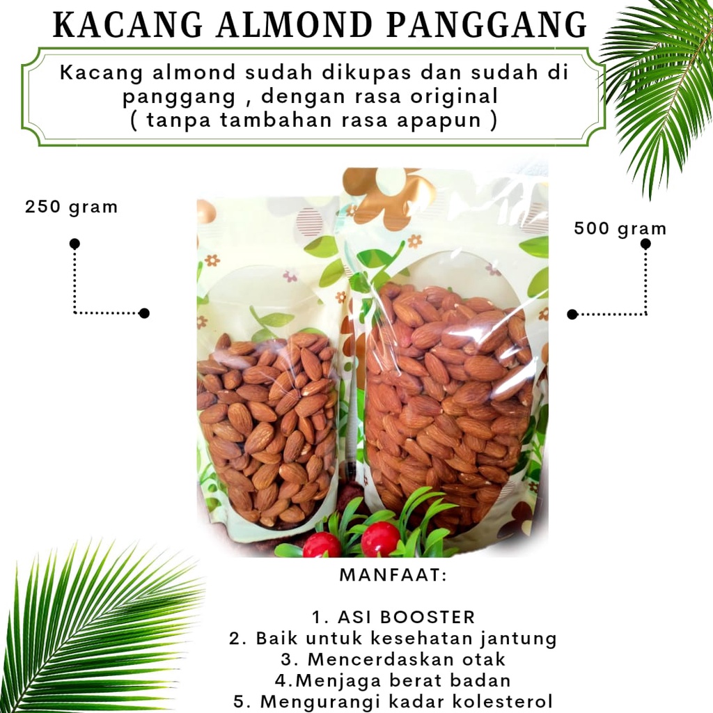 

[RY] KACANG ALMOND PANGGANG KUPAS